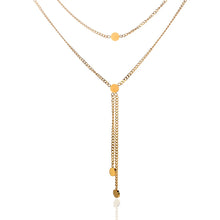 Load image into Gallery viewer, Festive Dangle Layered Necklace