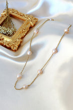 Load image into Gallery viewer, Baroque Freshwater Pearl Chain Choker