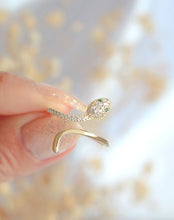 Load image into Gallery viewer, Slytherin Adjustable Ring