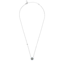Load image into Gallery viewer, Evil Eye Necklace Silver - LeyeF Co. Global Jewelry & Accessories