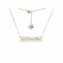 Load image into Gallery viewer, Swarovski Crystal Bar Necklace - LeyeF Co. Global Jewelry & Accessories