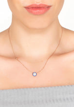 Load image into Gallery viewer, Evil Eye Necklace - Rosegold - LeyeF Co. Global Jewelry & Accessories