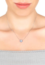 Load image into Gallery viewer, Evil Eye Necklace Silver - LeyeF Co. Global Jewelry & Accessories