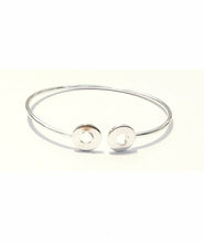 Load image into Gallery viewer, Simple Geometric Bracelet Silver Circle