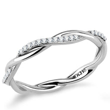 Load image into Gallery viewer, silver twist ring
