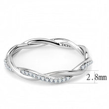 Load image into Gallery viewer, silver twist ring