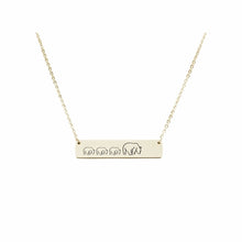 Load image into Gallery viewer, Mama Bear Customizable Necklace Gold / MAMA BEAR OF 3