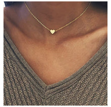 Load image into Gallery viewer, Heart Solid Pendant Necklace - LeyeF Co. Global Jewelry & Accessories