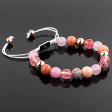 Load image into Gallery viewer, Bracelet - Women's Beaded Bracelet | Pearl, Amethyst, Labradorite Gemstones