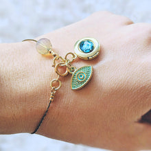 Load image into Gallery viewer, majestic eye locket bracelet