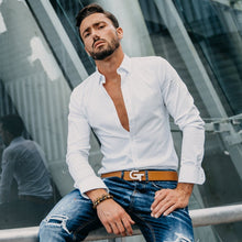 Load image into Gallery viewer, Bracelet - HAWK'S EYE Beaded Bracelet | Multicolored Gemstones | 10mm Beads