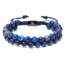 Load image into Gallery viewer, Bracelet - LAPIS LAZULI Double