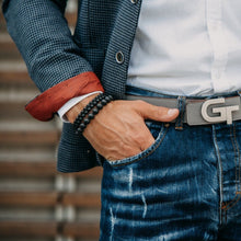 Load image into Gallery viewer, Bracelet - MATTE ONYX Beaded Bracelet | Black Gemstones | 10mm Beads