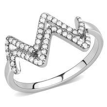 Load image into Gallery viewer, Zig Zag Zirconia Ring 5