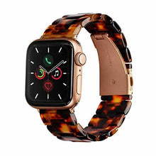 Load image into Gallery viewer, marble apple watch band tortoise