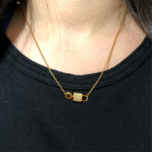 Load image into Gallery viewer, Lock & Key Pendant Necklace - LeyeF Co. Global Jewelry & Accessories