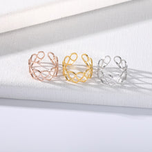 Load image into Gallery viewer, Intertwined Hearts Ring - LeyeF Co. Global Jewelry & Accessories