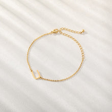 Load image into Gallery viewer, Initial Letter Bracelet - LeyeF Co. Global Jewelry & Accessories