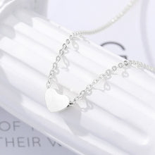 Load image into Gallery viewer, Heart Solid Pendant Necklace - LeyeF Co. Global Jewelry & Accessories