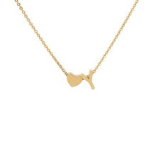 Load image into Gallery viewer, initial heart necklace