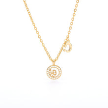 Load image into Gallery viewer, Double Initial Necklace D / 45cm