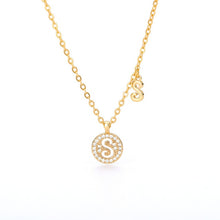 Load image into Gallery viewer, Double Initial Necklace S / 45cm