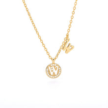 Load image into Gallery viewer, Double Initial Necklace W / 45cm