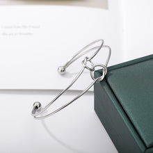 Load image into Gallery viewer, Double Loop Bangle - LeyeF Co. Global Jewelry & Accessories