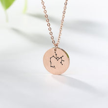 Load image into Gallery viewer, Constellation Coin Necklace Sagittarius / Silver / United States