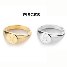 Load image into Gallery viewer, Zodiac Ring Pisces / Gold