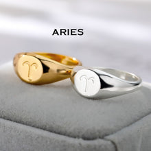 Load image into Gallery viewer, Zodiac Ring Aries / Gold