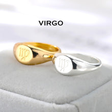 Load image into Gallery viewer, Zodiac Ring Virgo / Gold