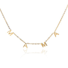 Load image into Gallery viewer, MAMA Necklace Gold / 45cm