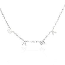 Load image into Gallery viewer, MAMA Necklace Silver / 45cm