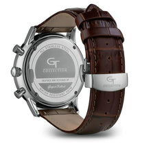 Load image into Gallery viewer, Watch - TimePiece - Silver Blue Brown