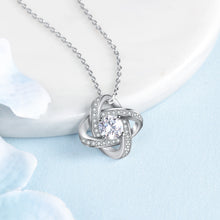 Load image into Gallery viewer, Silver Infinity Necklace
