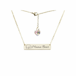 Swarovski Crystal Bar Necklace - LeyeF Co. Global Jewelry & Accessories