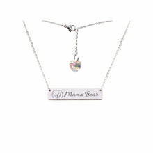 Load image into Gallery viewer, Swarovski Crystal Bar Necklace - LeyeF Co. Global Jewelry &amp; Accessories
