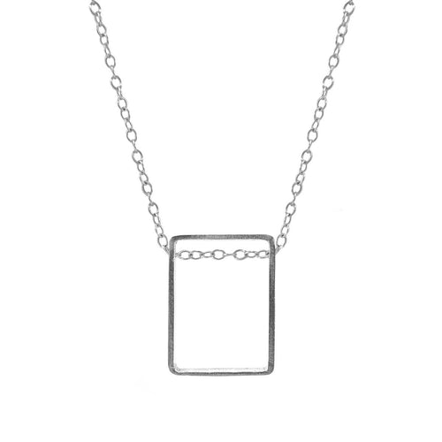 Box Mini Geometric Necklace [variant_title]