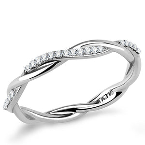 silver twist ring