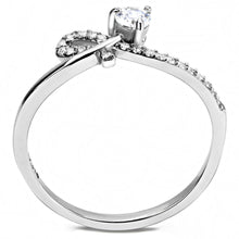 Load image into Gallery viewer, Silver Crystal Loop Ring [variant_title]
