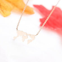 Load image into Gallery viewer, Globe Charm Necklace - LeyeF Co. Global Jewelry &amp; Accessories
