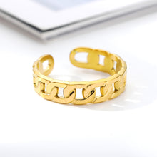 Load image into Gallery viewer, Cuban Link Ring - Adjustable [variant_title]
