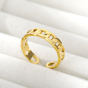 Cuban Link Ring - Adjustable [variant_title]