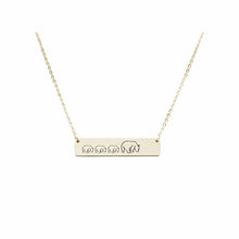 Load image into Gallery viewer, Mama Bear Customizable Necklace Gold / MAMA BEAR OF 3
