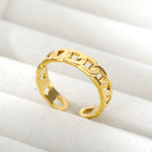 Load image into Gallery viewer, Cuban Link Ring - Adjustable [variant_title]
