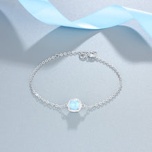 Load image into Gallery viewer, Square Blue Opal Bracelet [variant_title]
