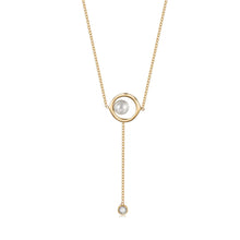 Load image into Gallery viewer, Pearl Circle Pendant Necklace [variant_title]
