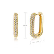 Load image into Gallery viewer, Square Geometric Earrings
