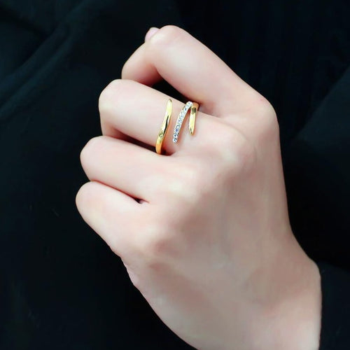 Gold Crystal Branch Ring [variant_title]